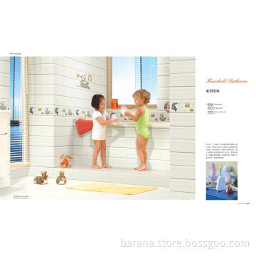 Coodinating Wall and Floor Tile 336923